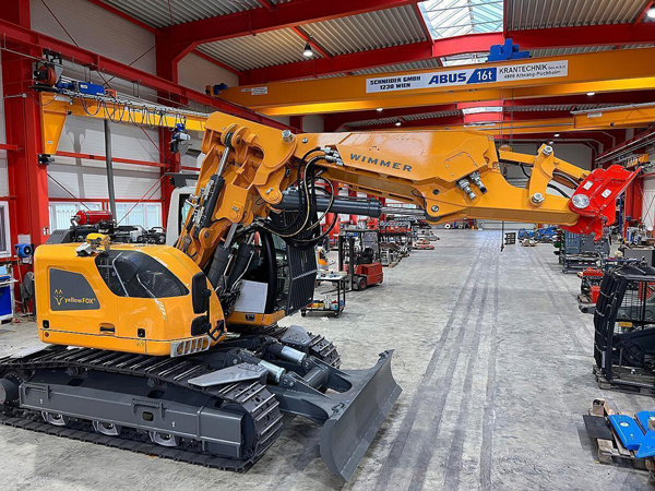 Wimmer Introduces New YellowFOX Tunnel Excavator