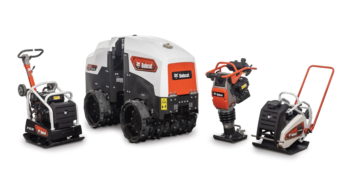 Bobcat Expands into Light Compaction Equipment Portfolio