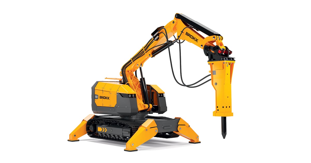 Brokk Highlighted The Brokk 900 At World Of Concrete 2023