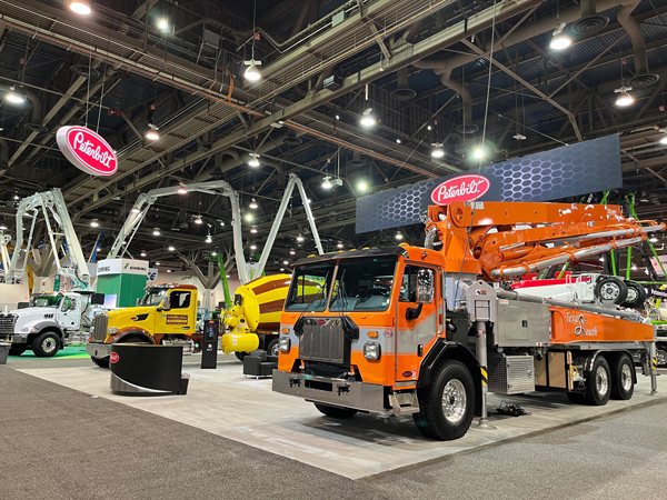 Peterbilt Displayed Technological Advancements At World of Concrete