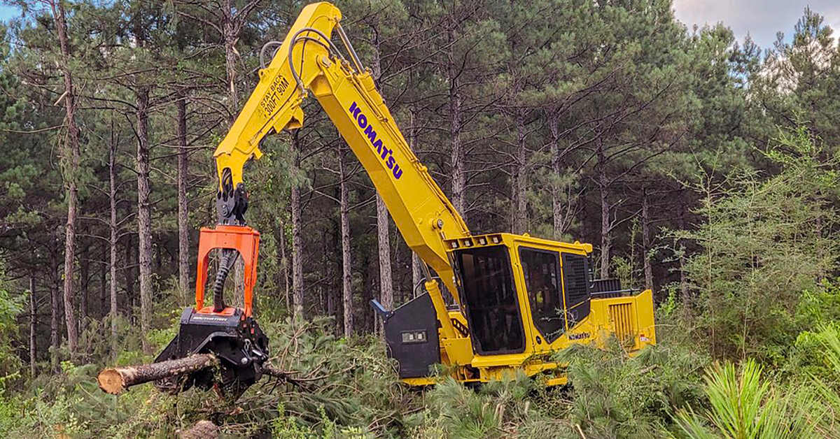 Tackle Demanding Forestry Processing Environments With The Komatsu PC230F-11