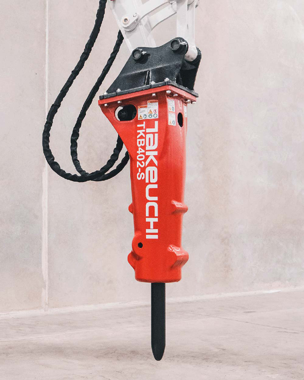 Takeuchi Launches New Line Of Hydraulic Hammers