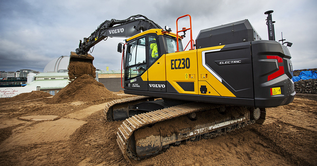 Volvo CE Partners On Sweden's Largest Fossil Free Worksite