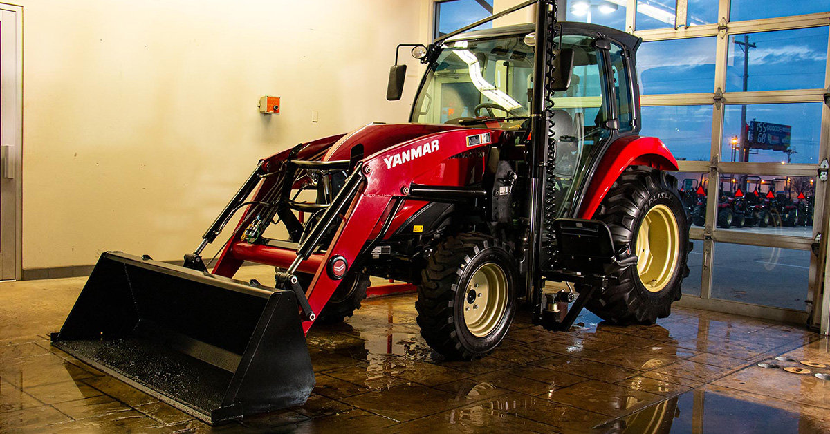 Yanmar Dealer Modifies YT3 Tractor For Wheelchair Access