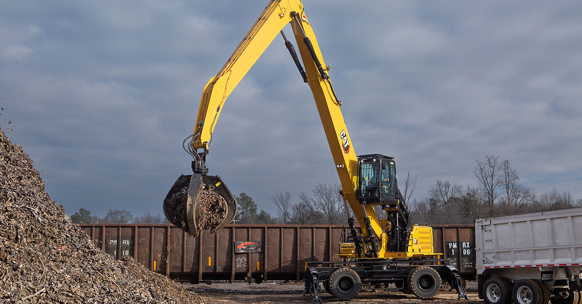 Cat Introduces New MH3050 Material Handler