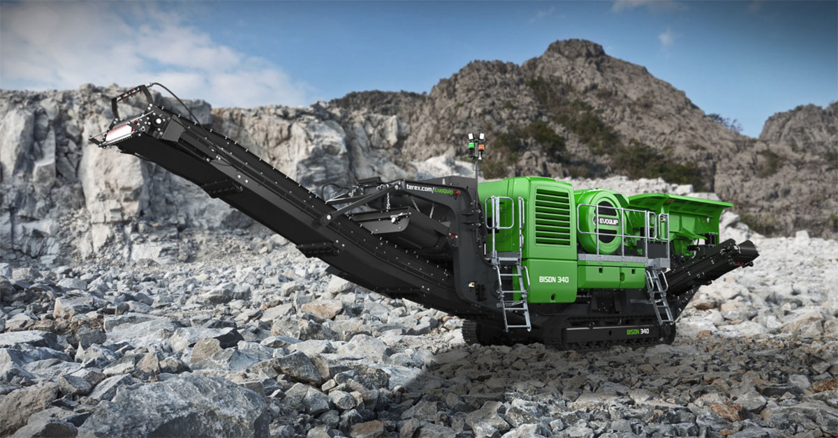 EvoQuip Launch Their Biggest Bison Jaw Crusher
