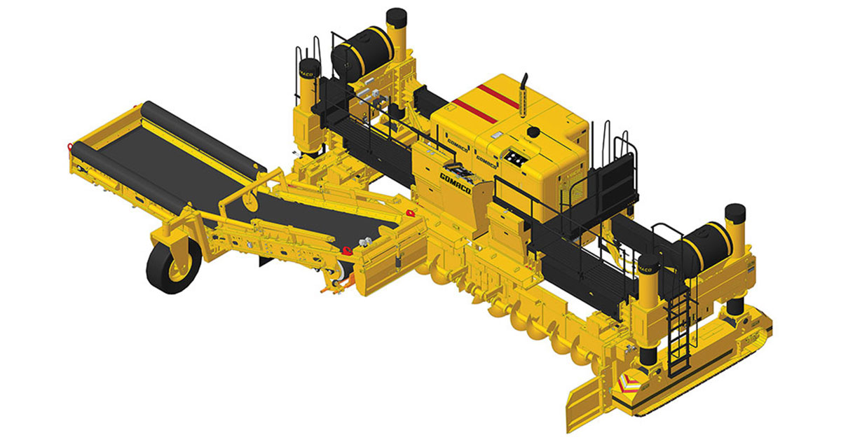 GOMACO Introduces the Revolutionary GP460 Wide Slipform Paver