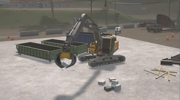 New Grapple And Tiltrotator Attachments For CM Labs Simulators