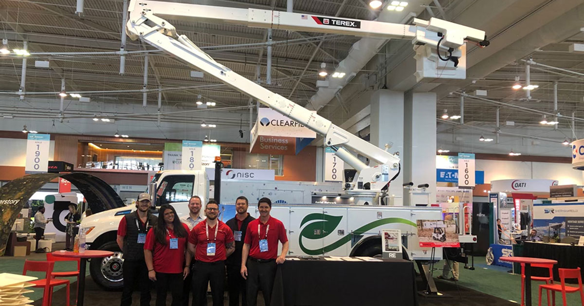 Terex Utilities EV Bucket Truck Provides Solutions
