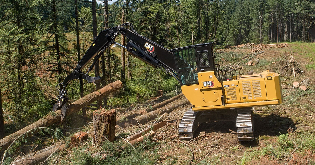 Cat Introduces New 558 Next Gen Log Loader