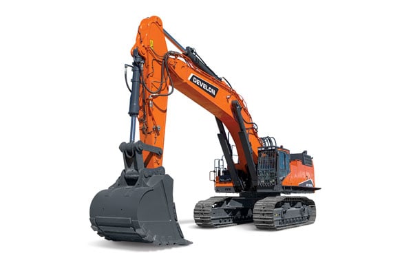 Develon Adds New DX1000LC-7 Excavator