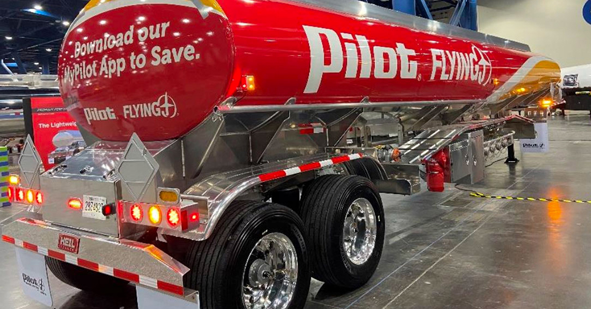 Pilot And Flying J Realize Efficiency With Entrans Trailers