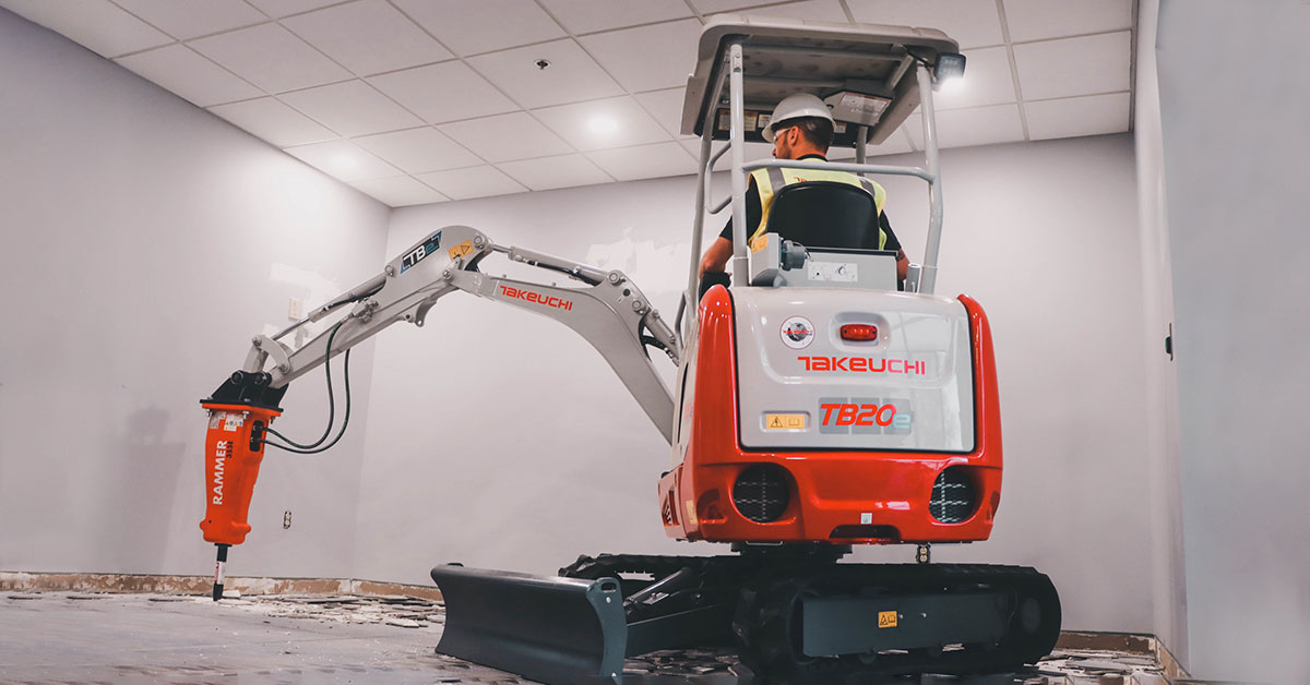 Takeuchi Releases TB20E Battery-Powered Compact Excavator In North America