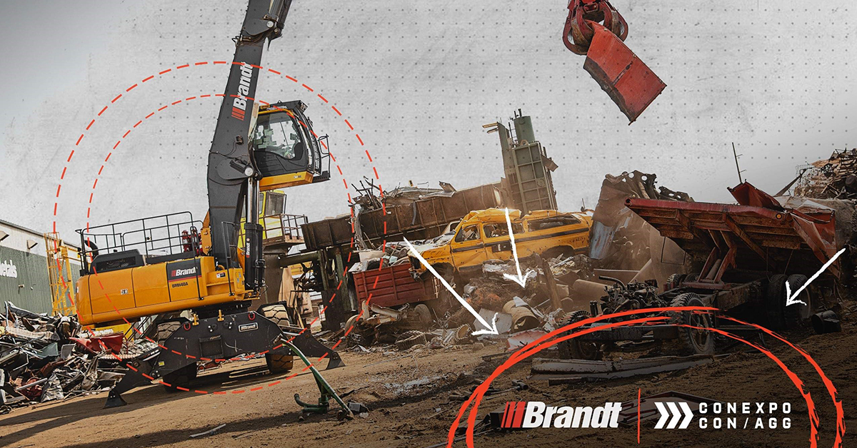 Brandt Launches New Machines at CONEXPO-CON/AGG 2023