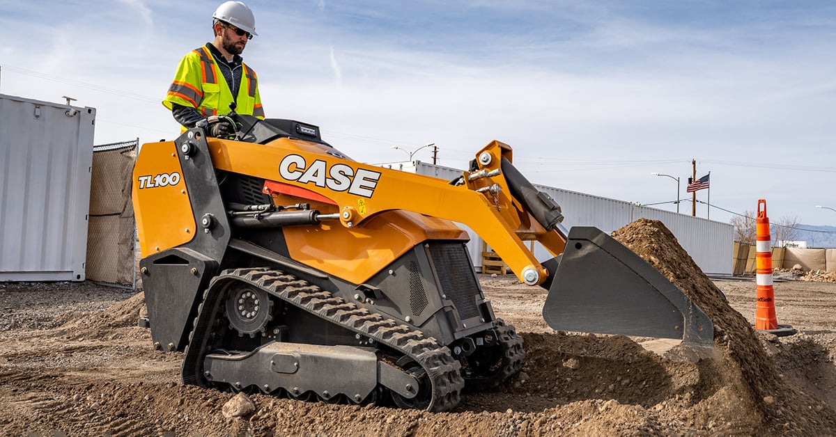 CASE Previews All-New TL100 Mini Track Loader