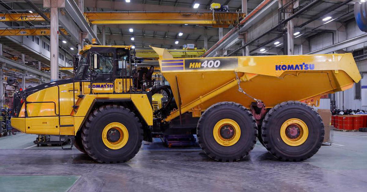 Komatsu’s Chattanooga Manufacturing Facility Begins Production Of HM400-5 Articulated Trucks