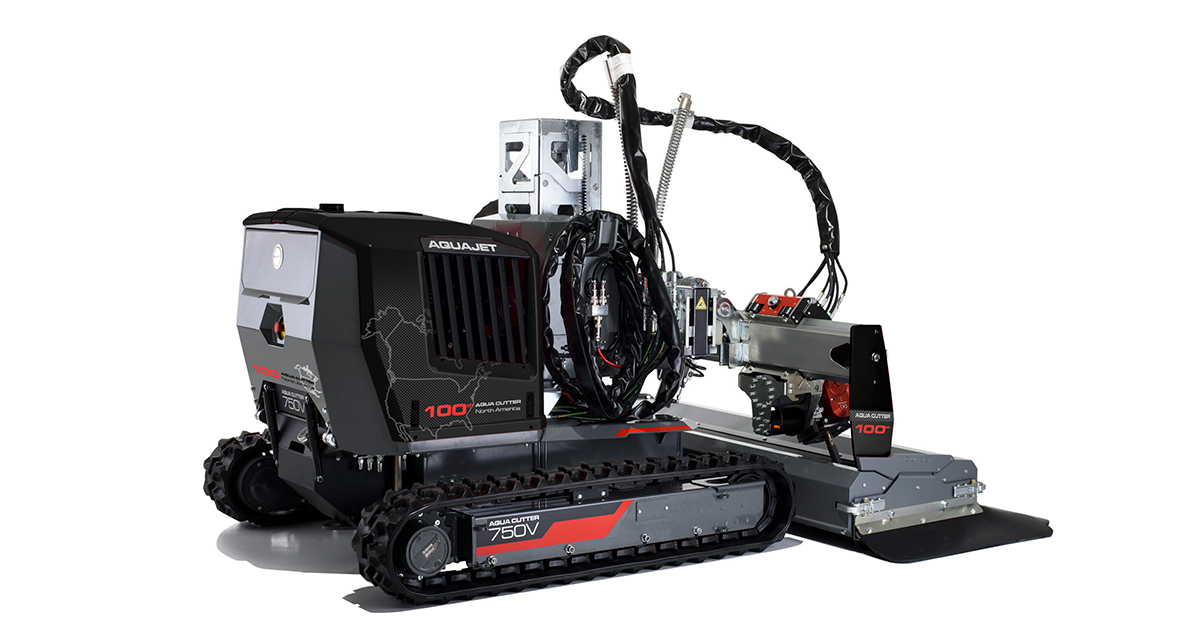 Aquajet Delivers 100th Aqua Cutter In North America