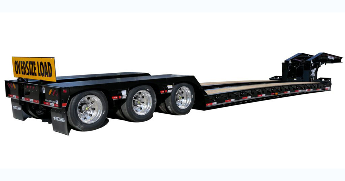 Felling Trailers Redesigns X-Force HDG Gooseneck