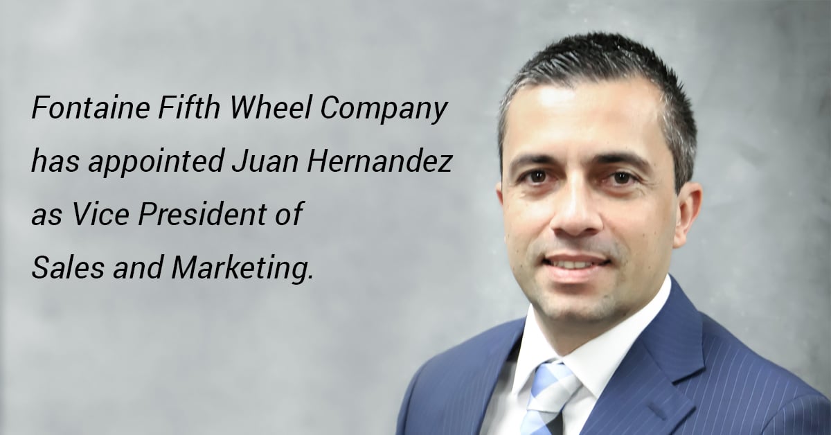 Fontaine Fifth Wheel Names New Vice President Of Sales And Marketing