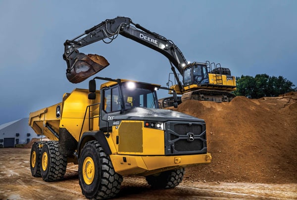 John Deere Introduces New P-Tier Articulated Dump Trucks