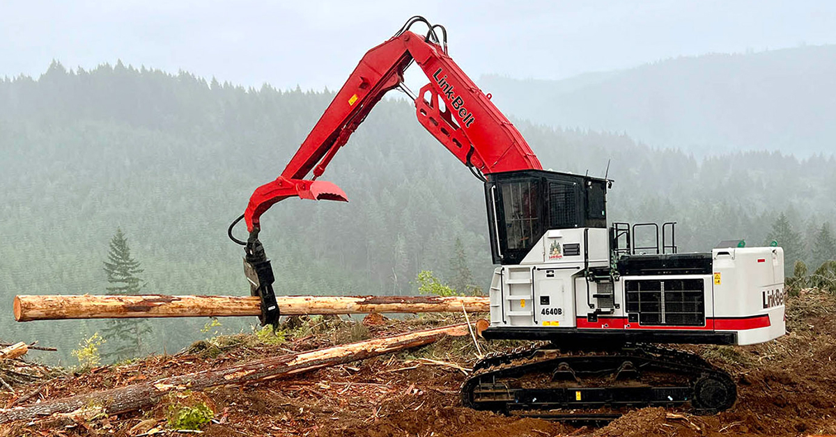 Link-Belt Releases 40B Forestry Series