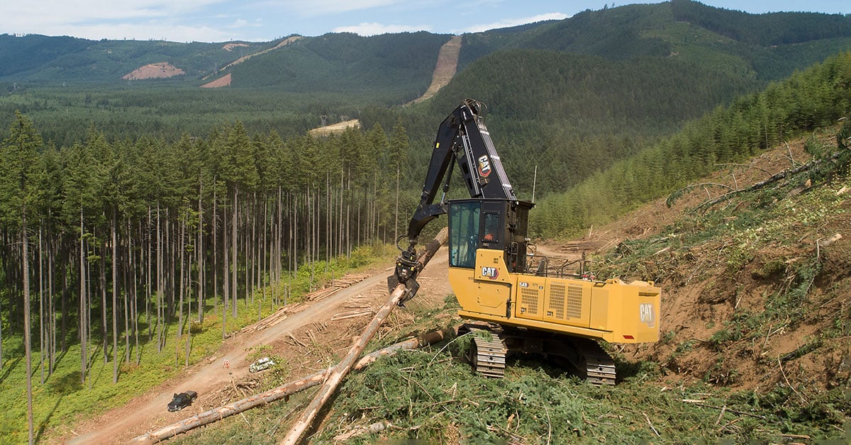 New Cat 548 Makes Logging Satisfyingly Productive