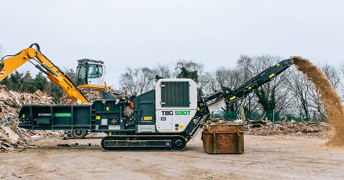 New TBG 530T From Terex Ecotec Shreds The Competition