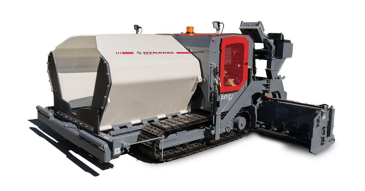 The All-New Commercial Paver D17 C From Dynapac