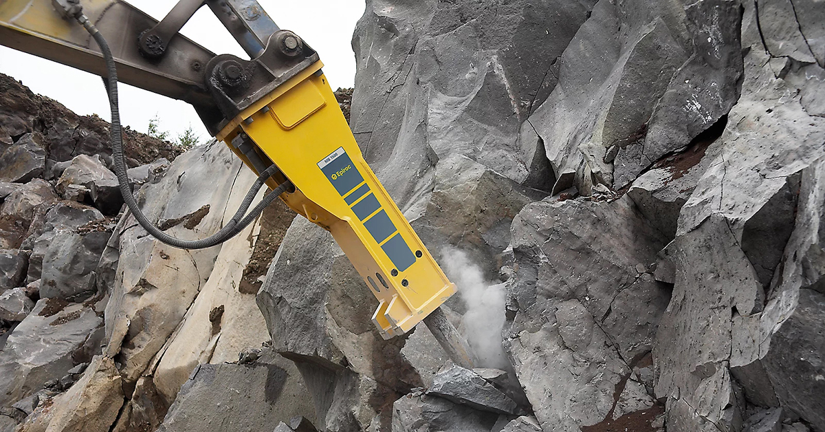 60 Years And Counting For The Hydraulic Breaker From Epiroc