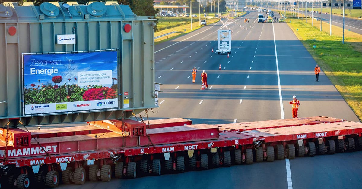 Mammoet-Developed System Delivers Safety And Sustainability