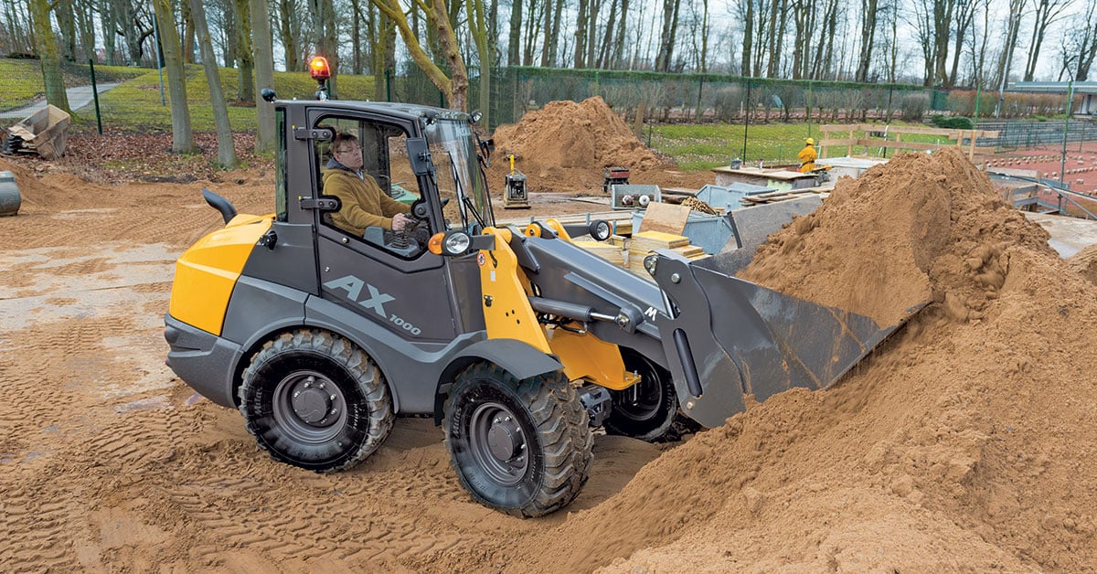 New AX1000 Articulated Loader From Mecalac