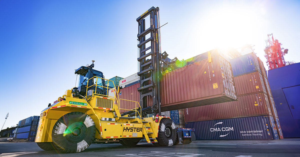 Hyster Receives Green Award For Developing Clean Power Solutions For Materials Handling Equipment