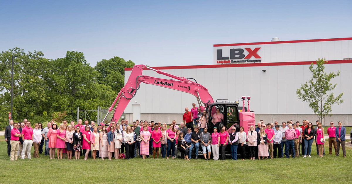 Link-Belt Raises $386,200 For Breast Cancer Initiatives