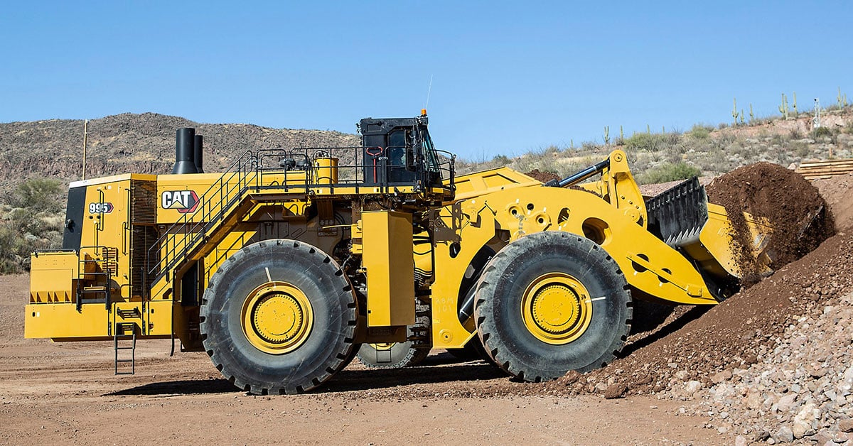 New Cat 995 Wheel Loader: More Payload