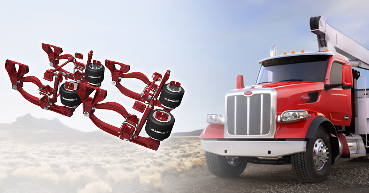 Peterbilt Offers New Vocational Air Suspension System