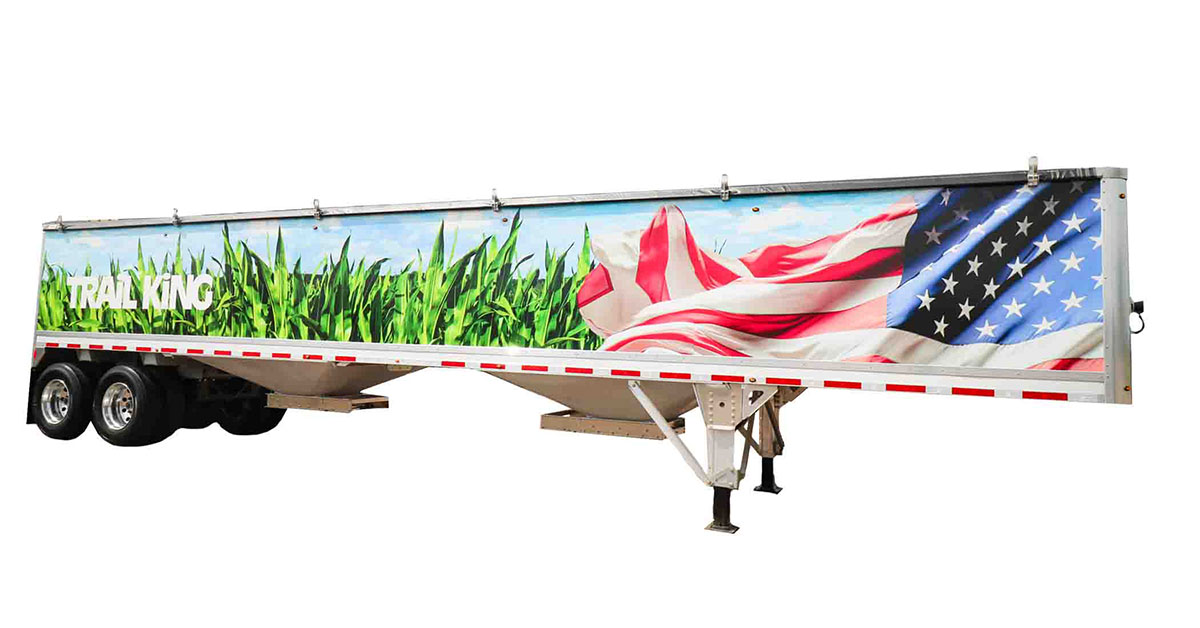 Trail King Introduces New Composite Grain Hopper