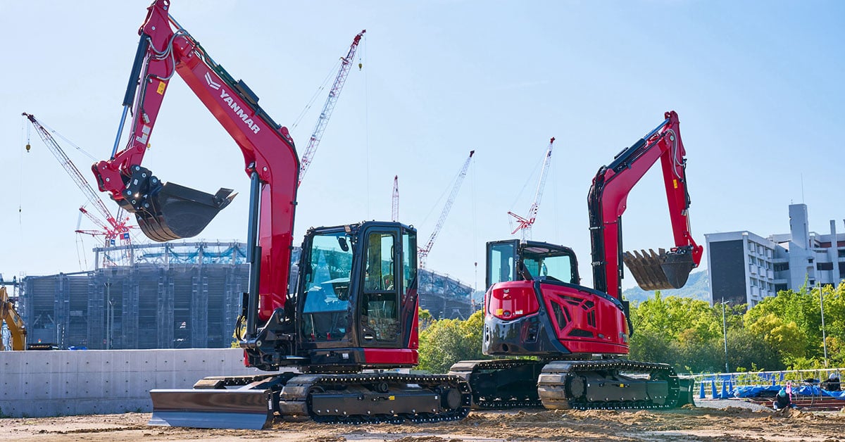 Yanmar Introduces New Mini Excavators