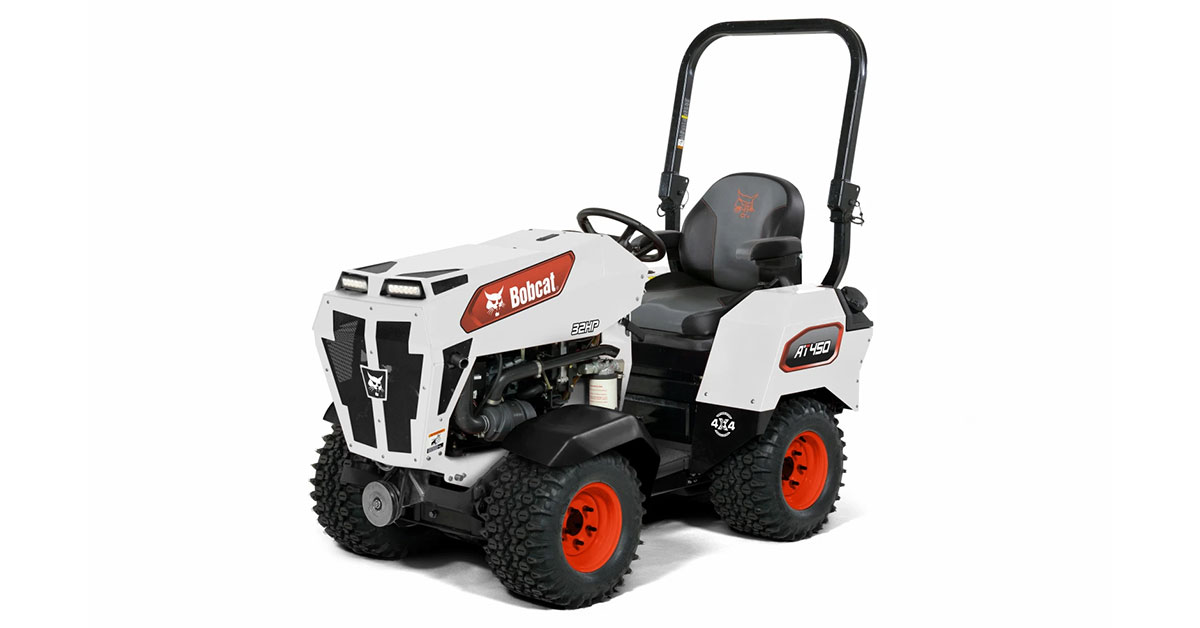 Bobcat Introduces AT450 Articulating Tractor