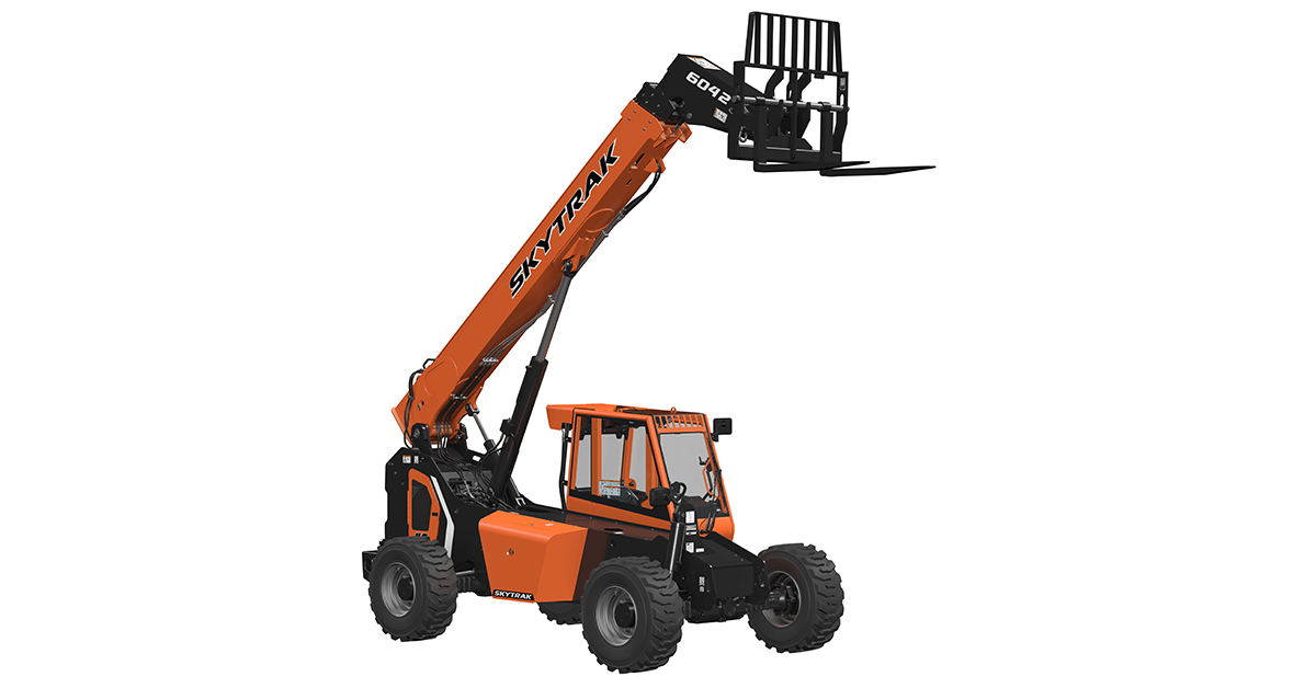 JLG Redesigns SkyTrak 6034 & 6042 Telehandlers