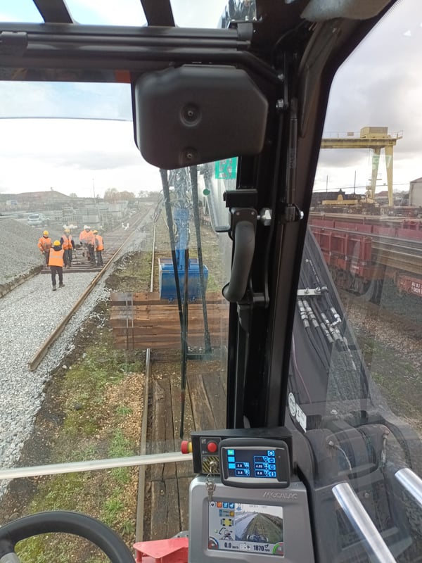 Mecalac Introduces Next Generation 216MRail For North America