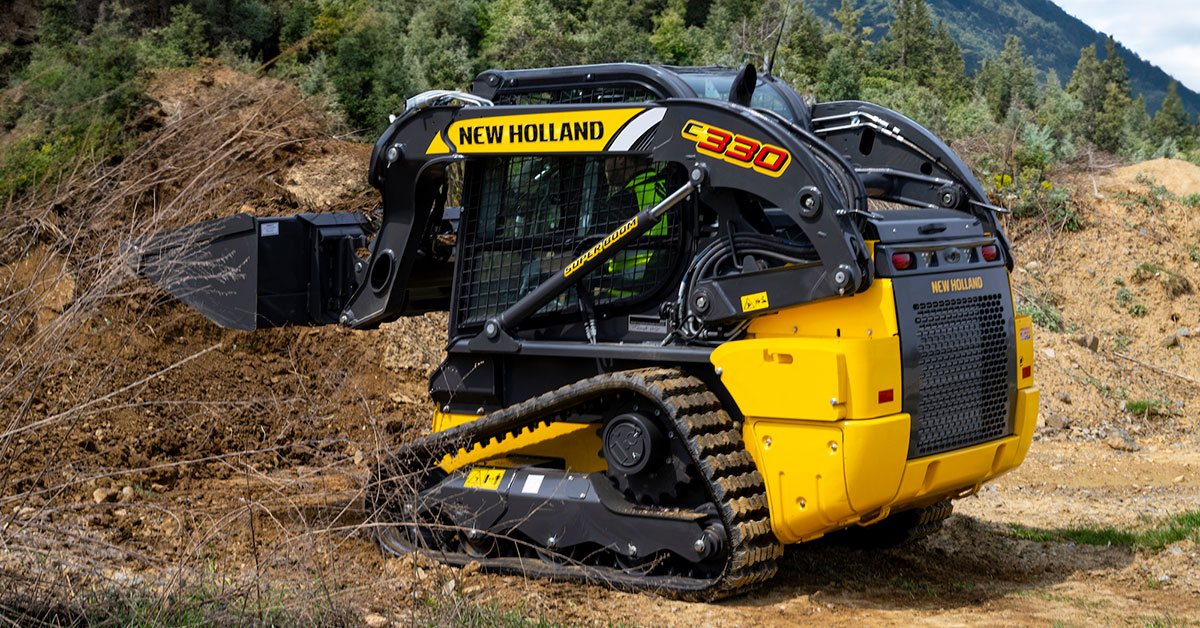 New Holland Launches C330 Compact Track Loader