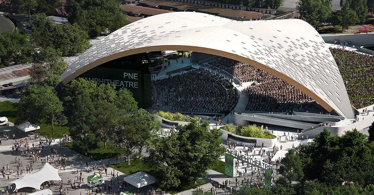 PNE Amphitheatre Gets A Mass Timber Makeover