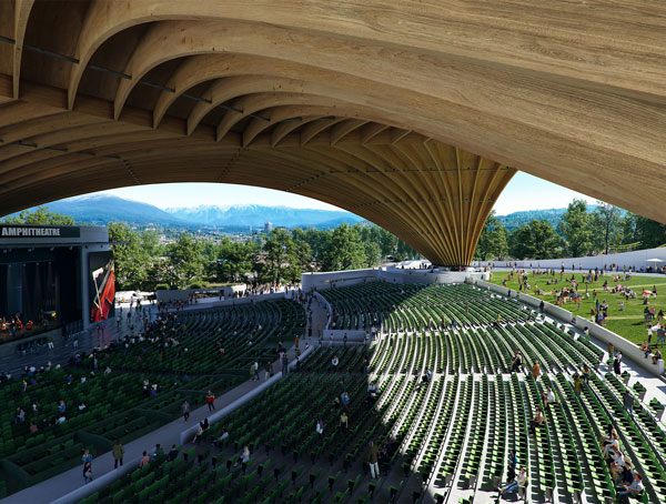PNE Amphitheatre Gets A Mass Timber Makeover