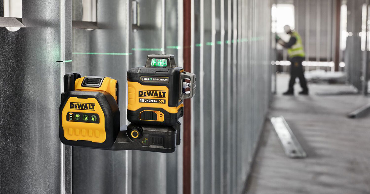 New Precision Laser From DEWALT