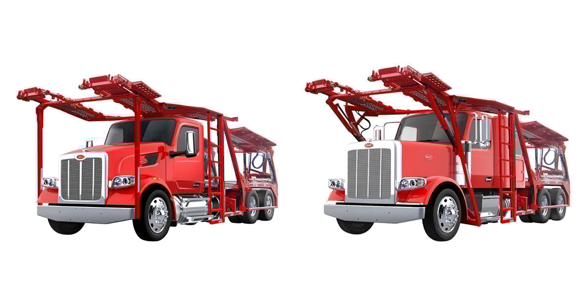 Peterbilt Introduces New Car Carrier Models
