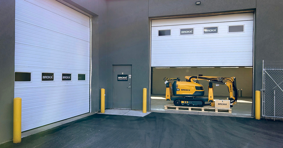 Brokk Opens New Canadian Distribution Centre