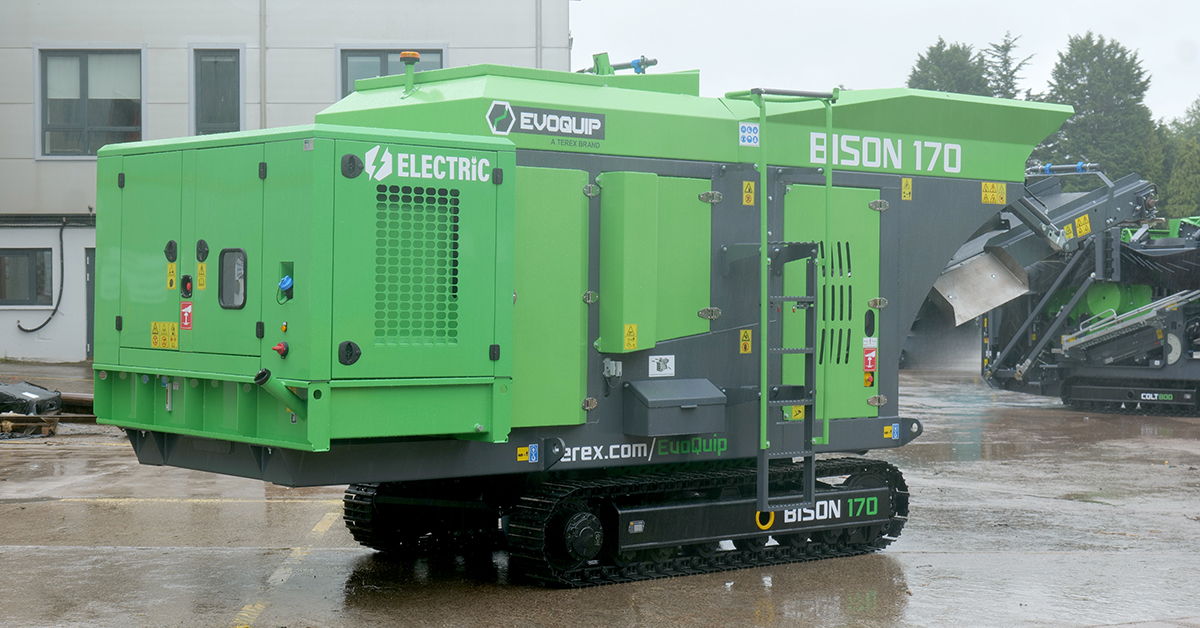 EvoQuip Introduces Bison 170 Jaw Crusher