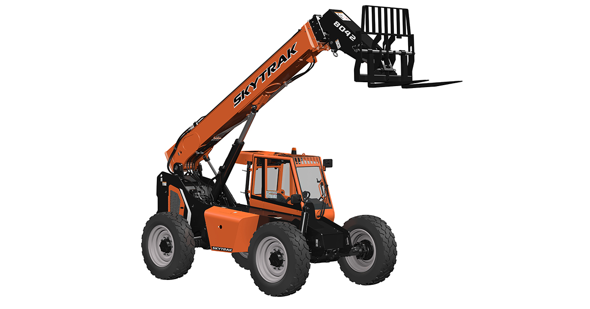 JLG Updates SkyTrak 8042 Telehandler