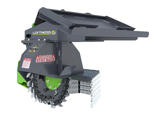 Loftness Introduces New Stump Grinder Attachment