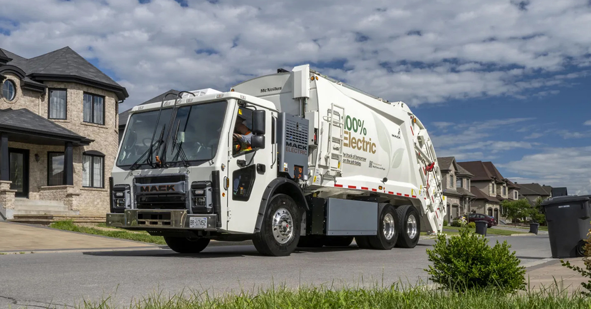 New Refuse Vehicles From Mack